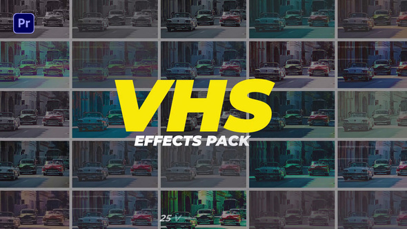 VHS Effects Pack, Premiere Pro Templates | VideoHive